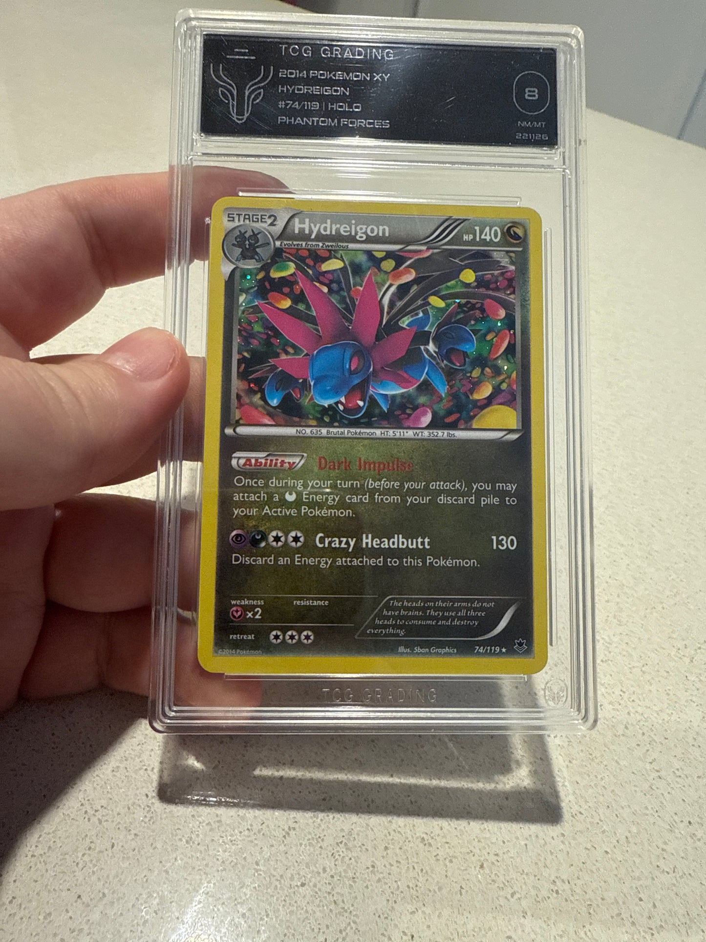 Hydreigon 74/119 phantom forces TCG 8