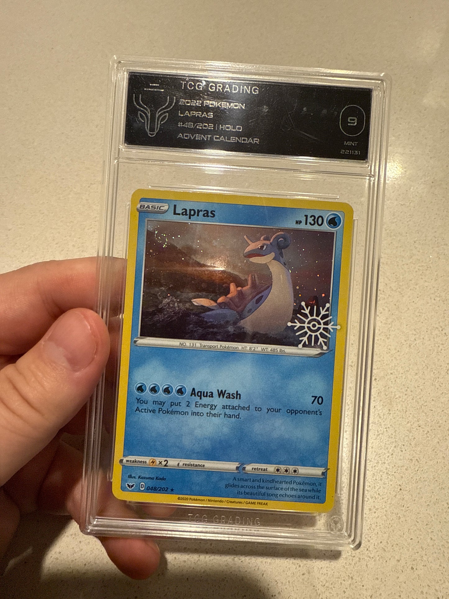 Lapras 48/202 advent calender TCG 9