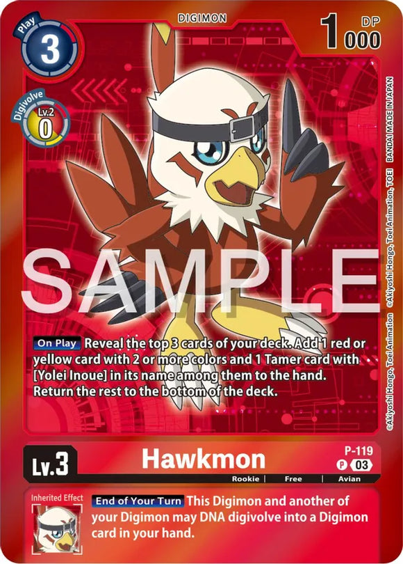 Hawkmon - P-119 2024 promo