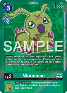 Wormmon - P-118 (Digimon Adventure Box 2024) - Digimon Promotion Cards