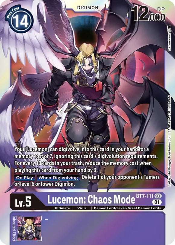 Lucemon: Chaos Mode - Next Adventure (BT07)