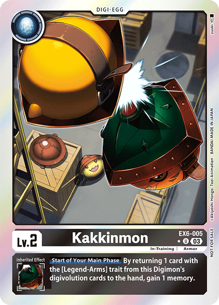 Kakkinmon (EX6-005) Box Topper