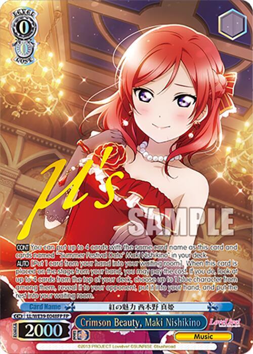 Crimson Beauty, Maki Nishikino LL/WE39-048FP.