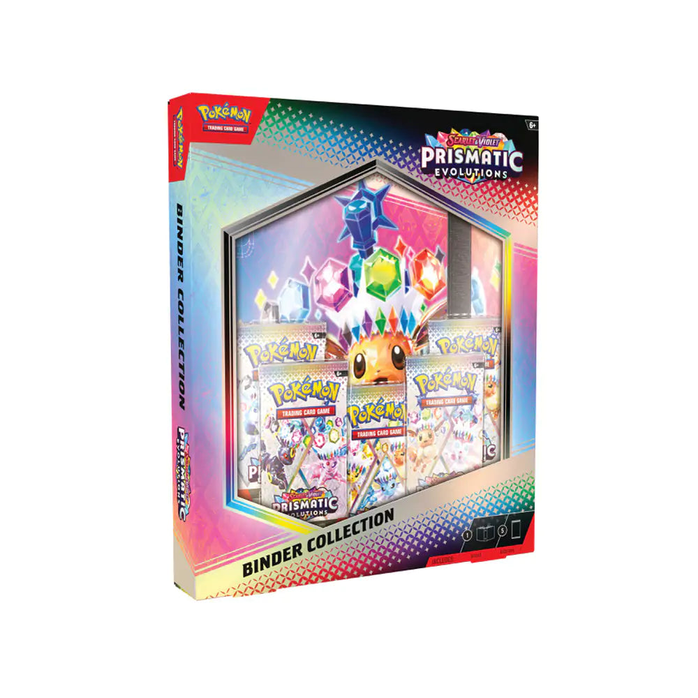 Scarlet & Violet—Prismatic Evolutions Binder Collection Pre order 17th Jan 2025