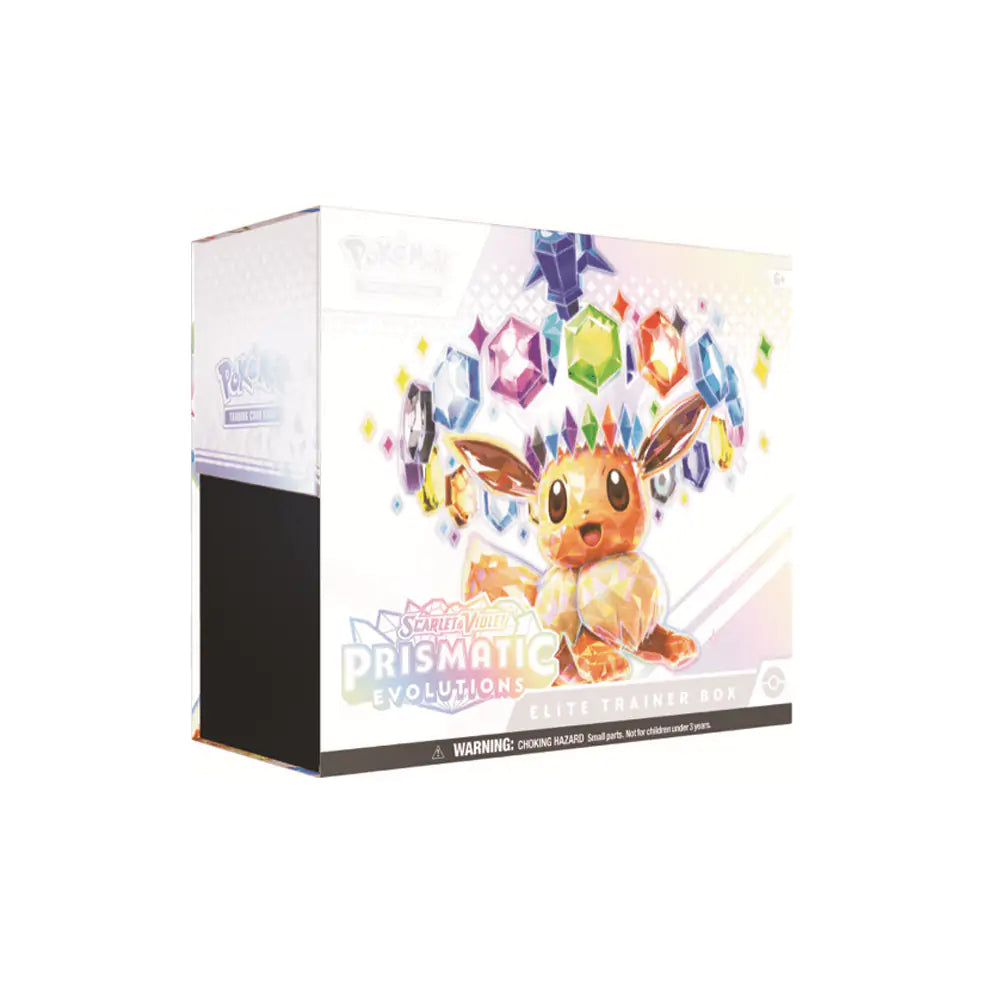 Pokemon Scarlet & Violet – Prismatic Evolutions ETB Pre order 17th Jan 2025